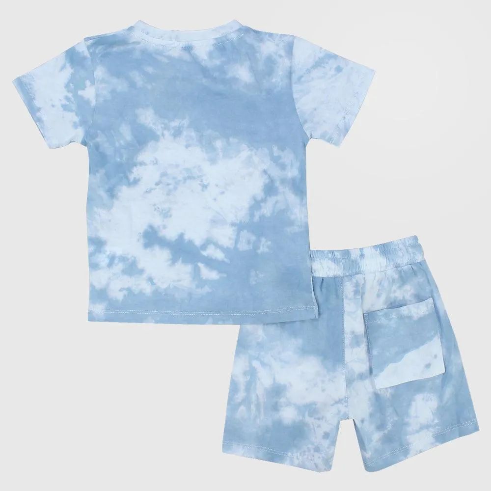 Tie Dye Short-Sleeved Pajama