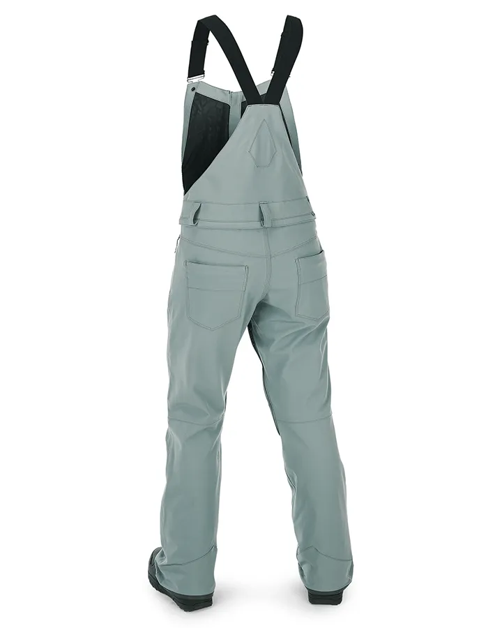 Optimized Title: Trendy Green Ash Volcom Swift Womens Bib Overall - 2023