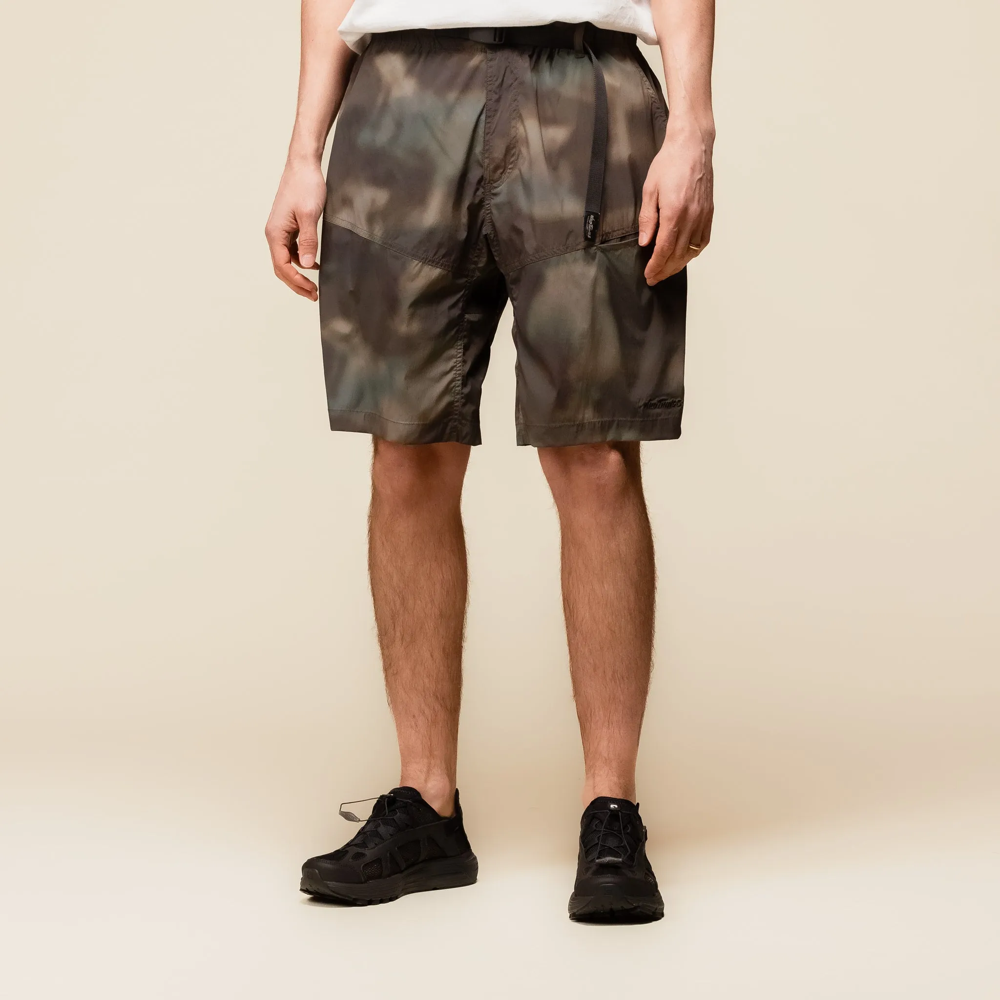 Wild Things Japan - Camp Shorts - Nature Mosaic Olive